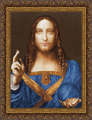 Вышивка МК-108 Спаситель мира. 1499-1510 Вышивка МК-108 Спаситель мира. 1499-1510