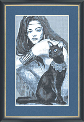 Вышивка А-004 Фараонова кошка