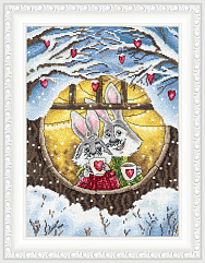 Вышивка ВК-043 В уютной норке Вышивка ВК-043 В уютной норке