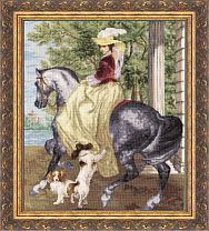 Вышивка ЧМ-005 Утренняя прогулка Вышивка ЧМ-005 Утренняя прогулка