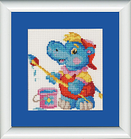 Вышивка Д-056 Бегемотик Вышивка Д-056 Бегемотик